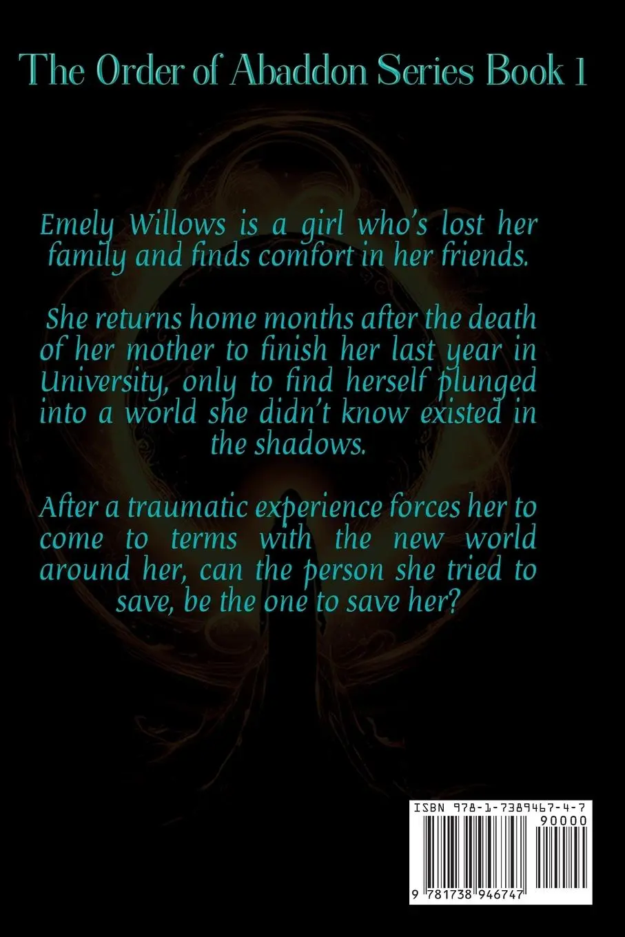 Rückseite: 9781738946747 | Awakened to the Shadows | Emm E. Goshald | Taschenbuch | Englisch