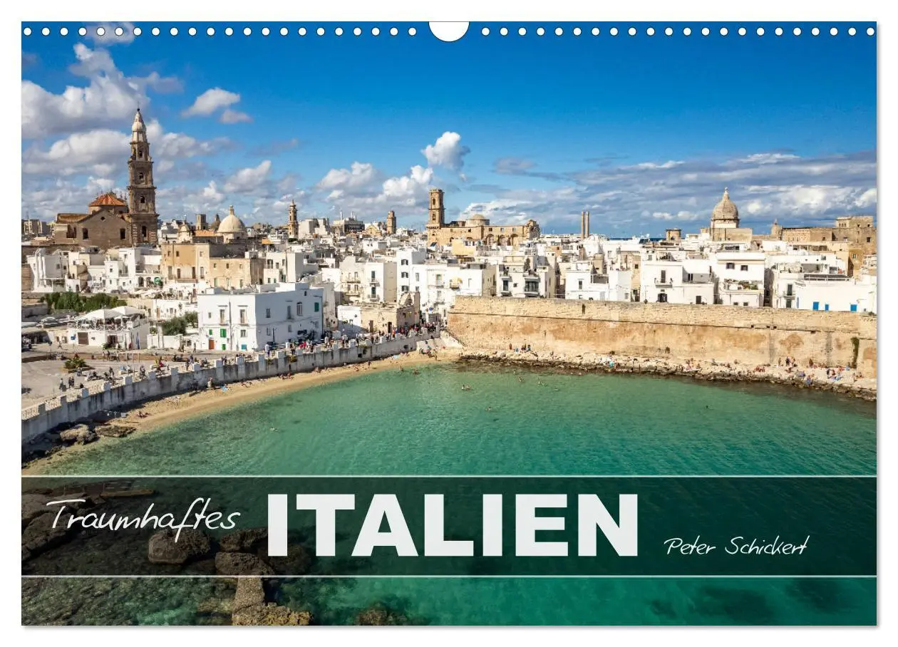 Cover: 9783457276747 | Traumhaftes Italien (Wandkalender 2026 DIN A3 quer), CALVENDO...