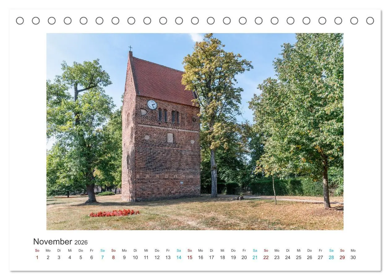 Bild: 9783457346747 | Arendsee in der Altmark (Tischkalender 2026 DIN A5 quer), CALVENDO...