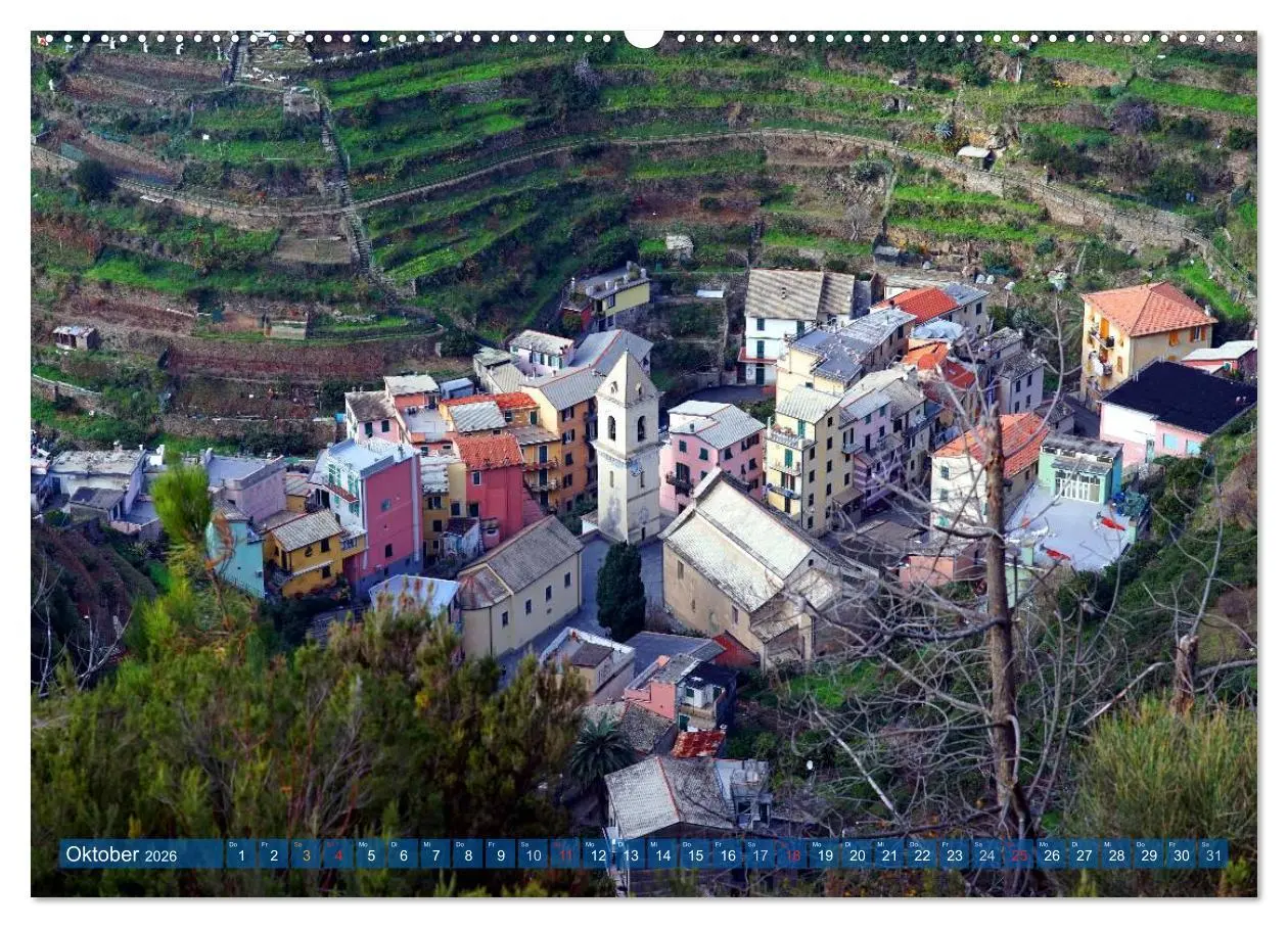 Bild: 9783457966747 | Wege durch die Cinque Terre (Wandkalender 2026 DIN A2 quer),...