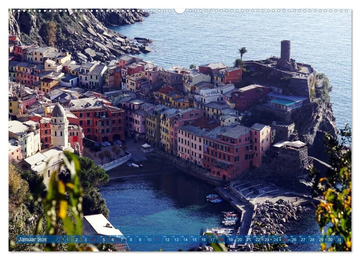 Bild: 9783457966747 | Wege durch die Cinque Terre (Wandkalender 2026 DIN A2 quer),...