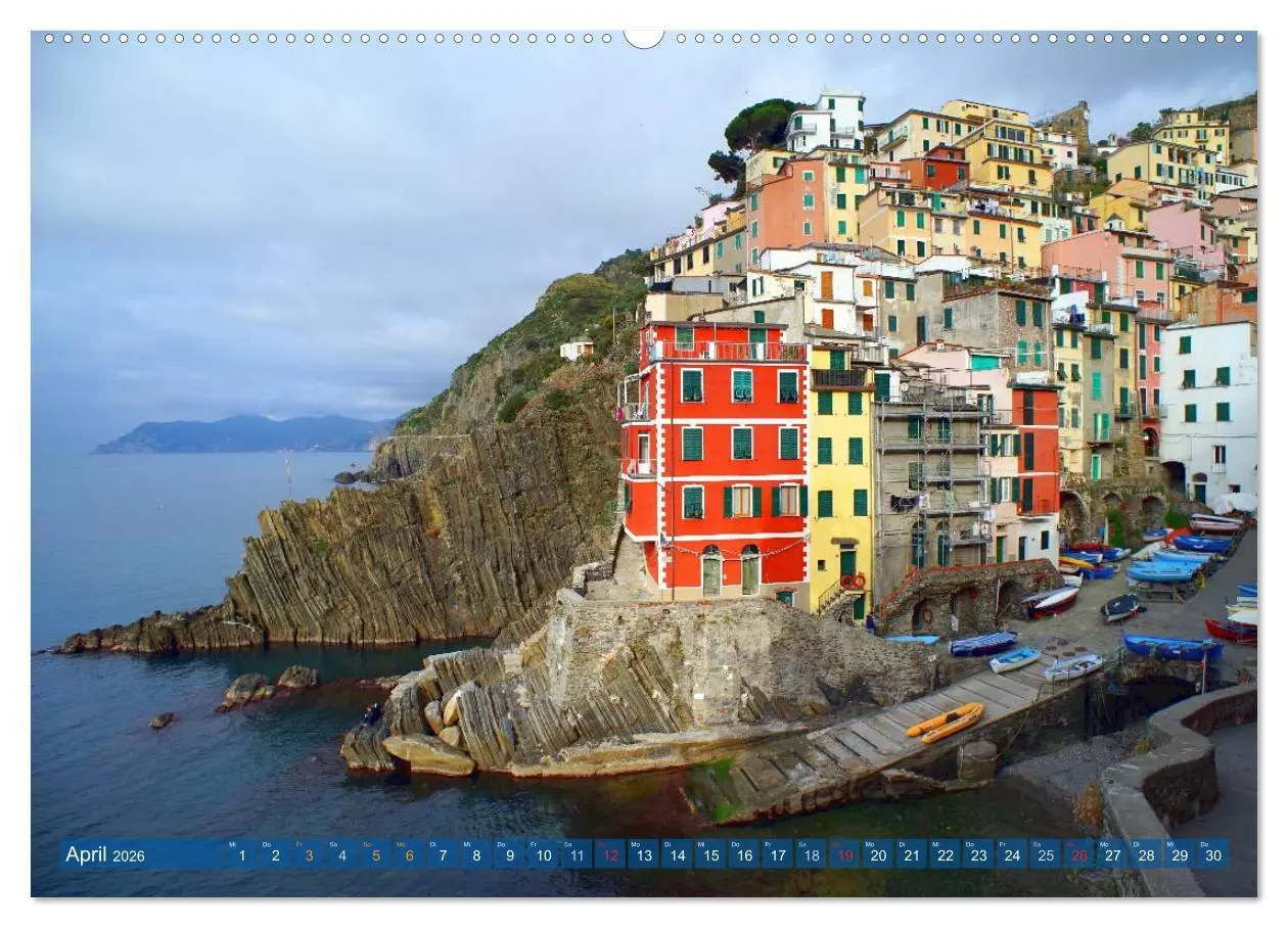 Bild: 9783457966747 | Wege durch die Cinque Terre (Wandkalender 2026 DIN A2 quer),...