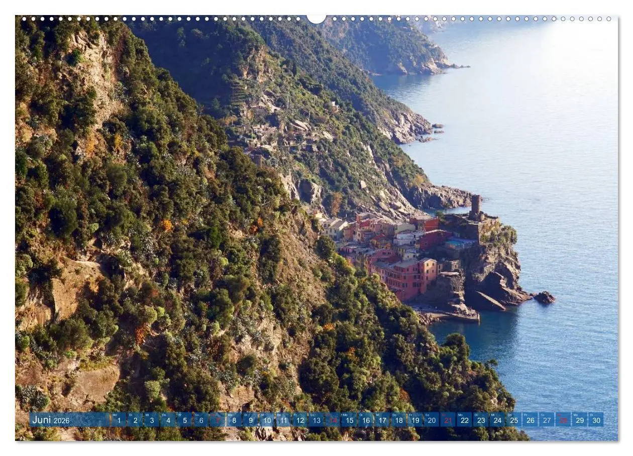 Bild: 9783457966747 | Wege durch die Cinque Terre (Wandkalender 2026 DIN A2 quer),...