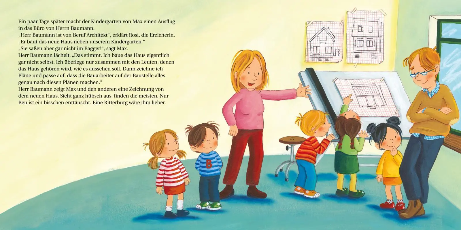 Bild: 9783551086747 | LESEMAUS 12: Max auf der Baustelle | Christian Tielmann | Taschenbuch