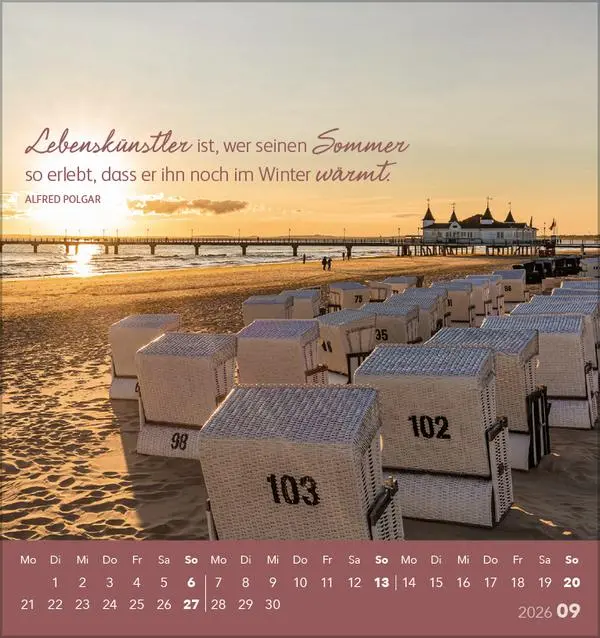 Bild: 9783731886747 | Schön, dass es dich gibt! 2026 | aufstellbarer Postkartenkalender