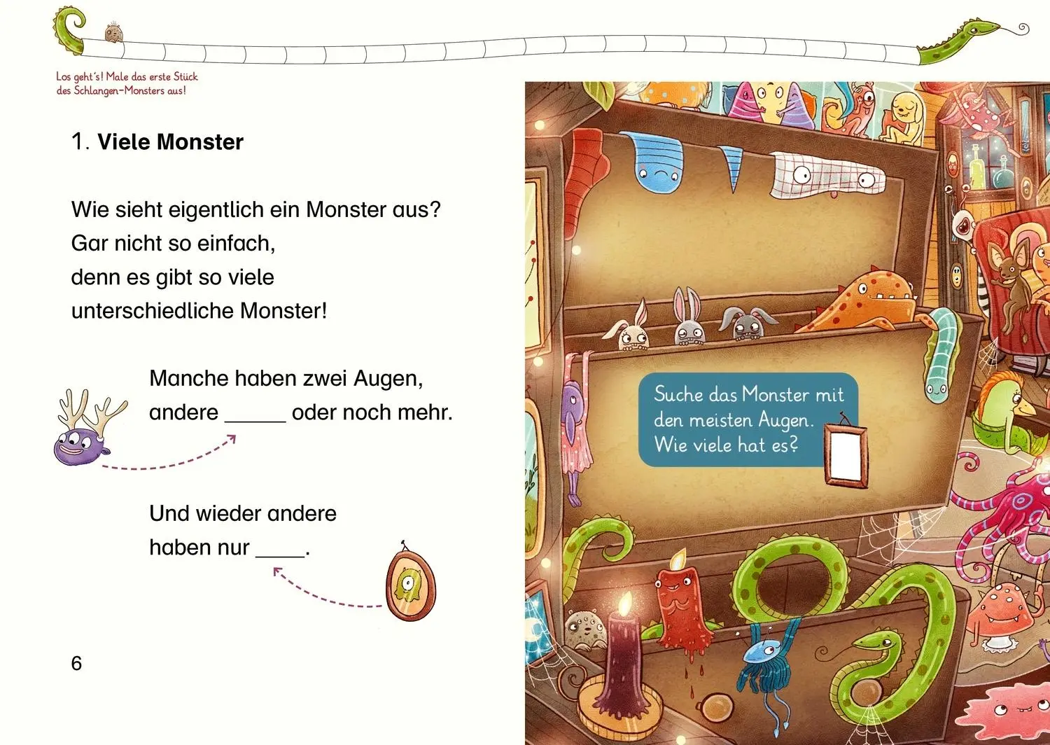 Bild: 9783751206747 | 101 Monster rechnen wie wild! | Wort + Zahl = genial! Level 1 | Bogen