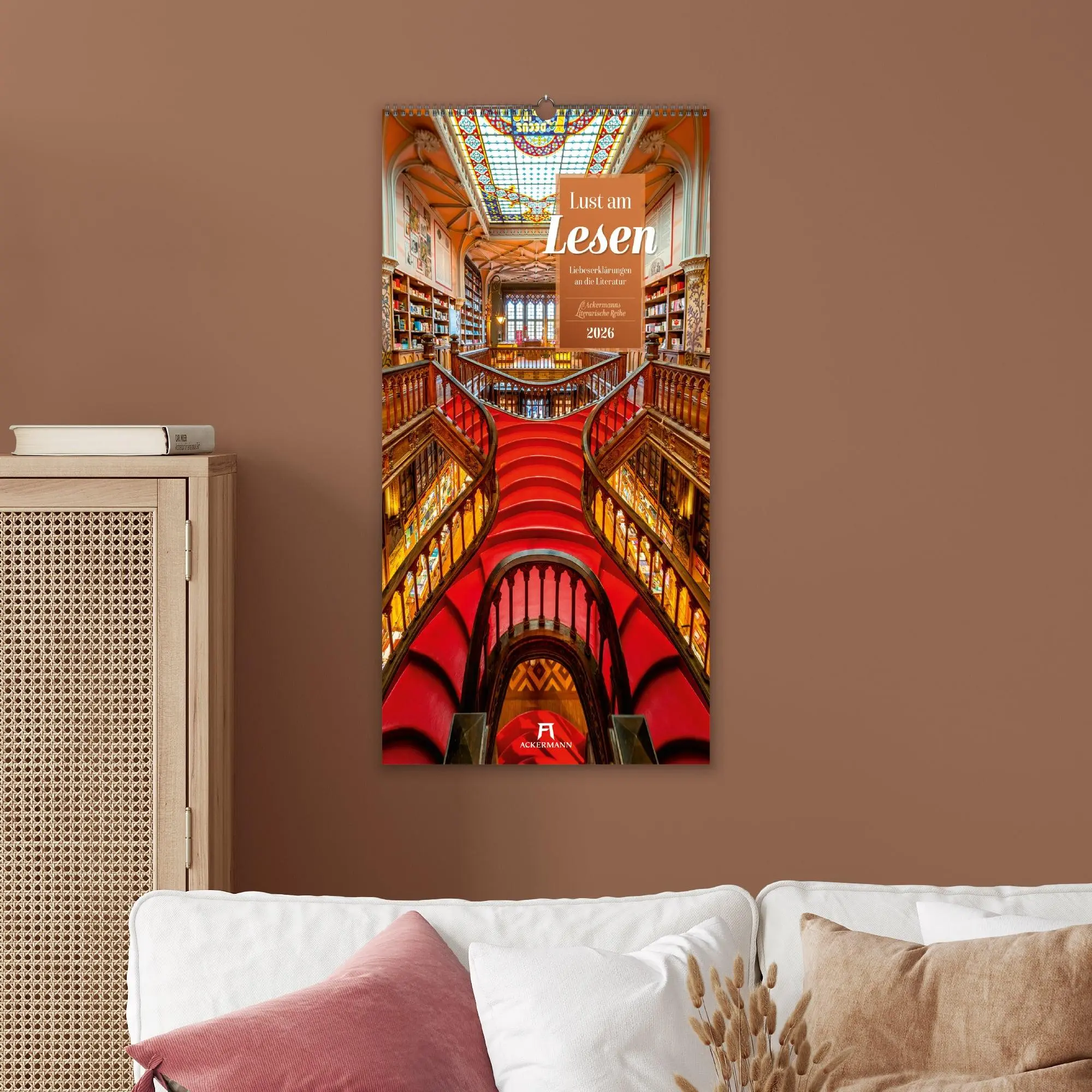Bild: 9783838426747 | Lust am Lesen Literatur-Kalender 2026 | Ackermann Kunstverlag GmbH