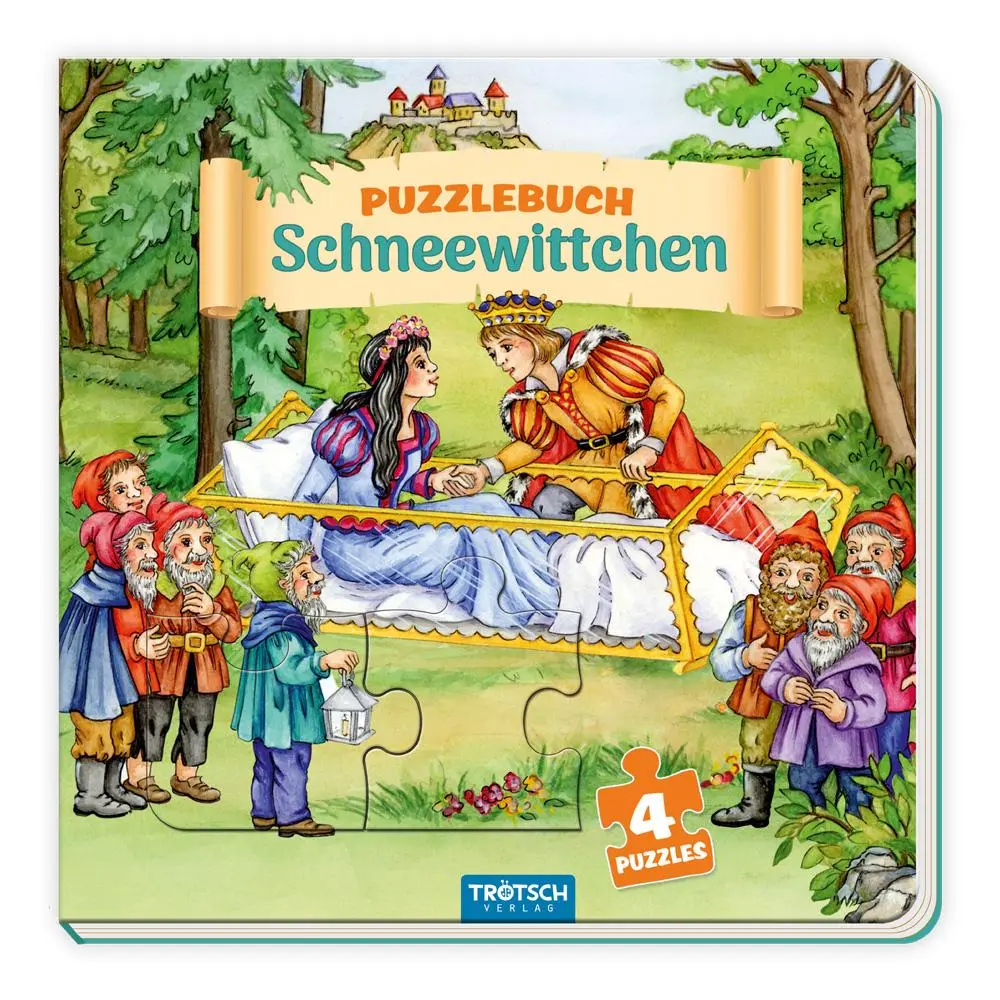 Cover: 9783965526747 | Trötsch Pappenbuch Puzzlebuch Schneewittchen | Trötsch Verlag | Buch