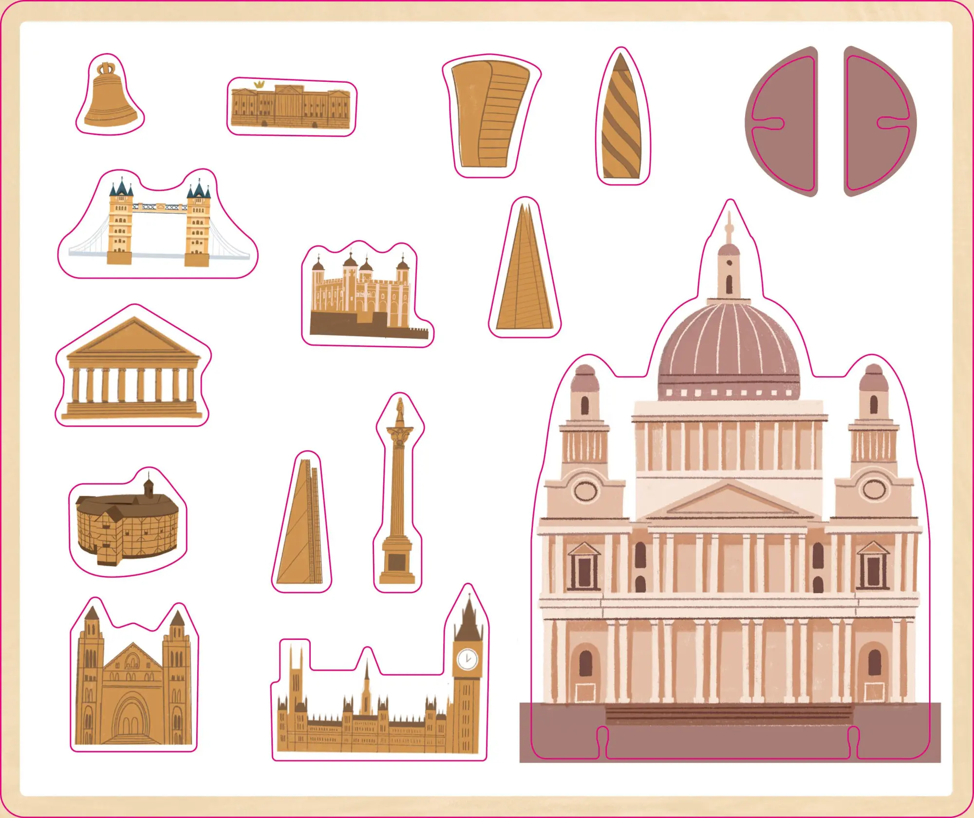 Bild: 9788863126747 | Box-Set London. Baue deine Mini-Stadt | Star White | Spiel | 6 S.