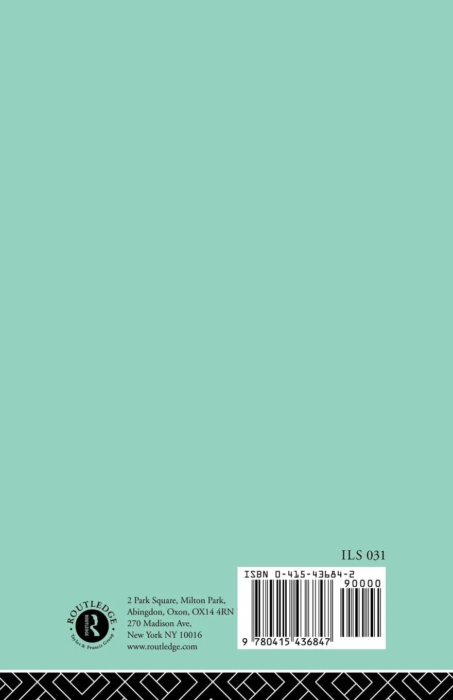 Rückseite: 9780415436847 | The Social Problems of an Industrial Civilisation | Elton Mayo | Buch