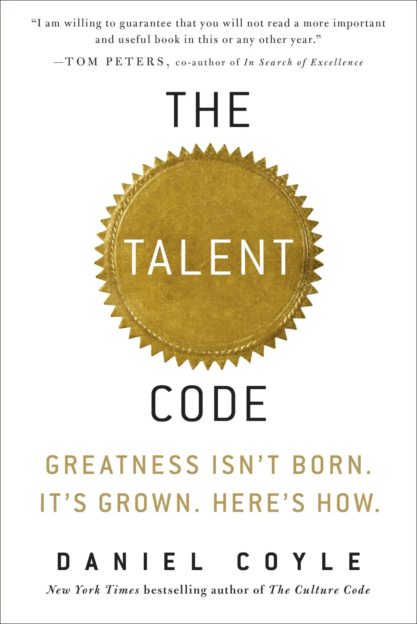 Cover: 9780553806847 | The Talent Code | Greatness Isn't Born. It's Grown. Here's How. | Buch
