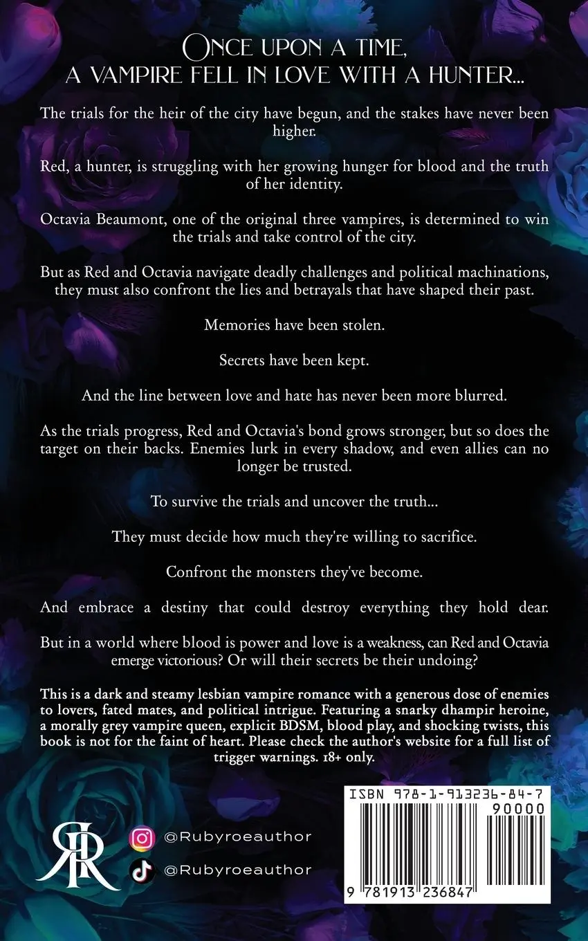 Rückseite: 9781913236847 | House of Crimson Kisses | A Steamy Vampire Fantasy Romance | Ruby Roe