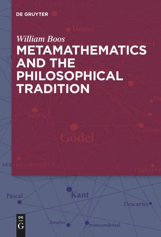 Cover: 9783110736847 | Metamathematics and the Philosophical Tradition | William Boos | Buch