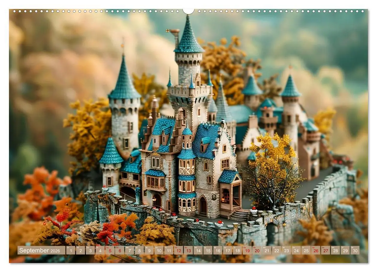 Bild: 9783457406847 | Miniaturwelt Burgen und Schlösser (hochwertiger Premium...