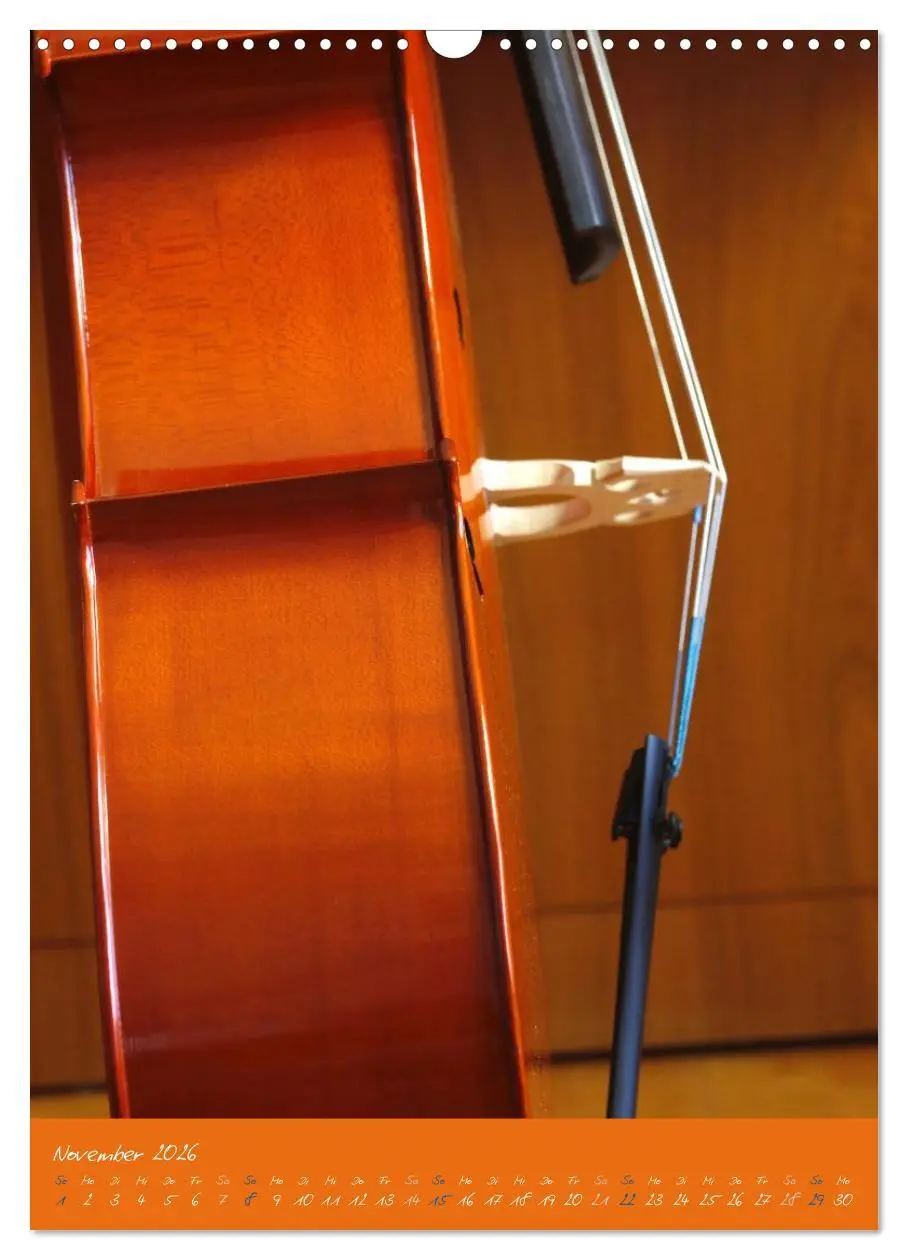 Bild: 9783516426847 | Geliebtes Cello (Wandkalender 2026 DIN A3 hoch), CALVENDO...
