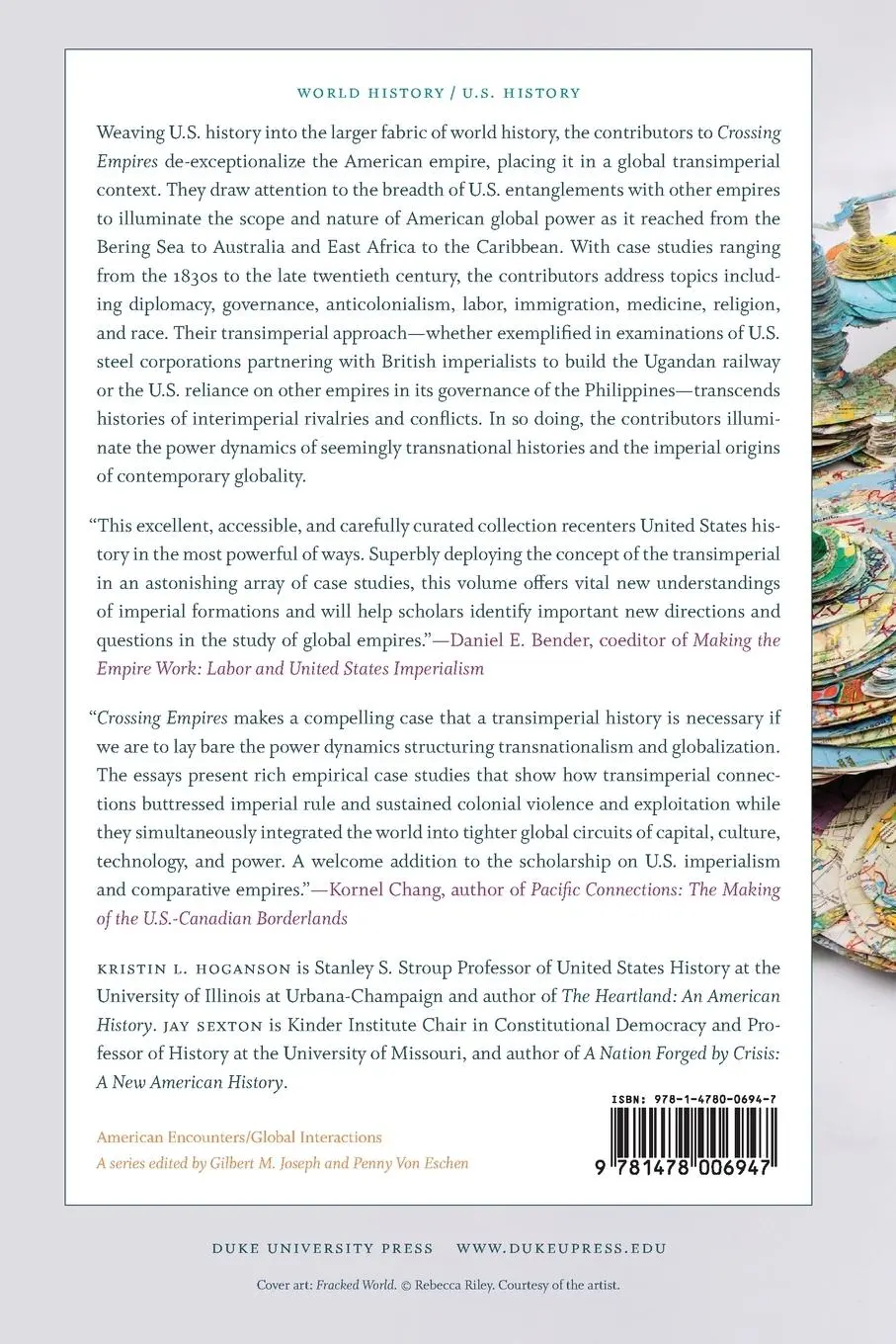 Rückseite: 9781478006947 | Crossing Empires | Taking U.S. History into Transimperial Terrain