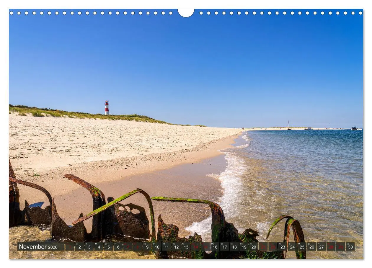 Bild: 9783457566947 | Verzaubert von Sylt (Wandkalender 2026 DIN A3 quer), CALVENDO...
