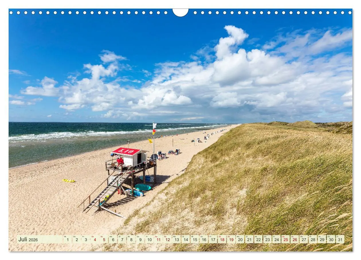 Bild: 9783457566947 | Verzaubert von Sylt (Wandkalender 2026 DIN A3 quer), CALVENDO...