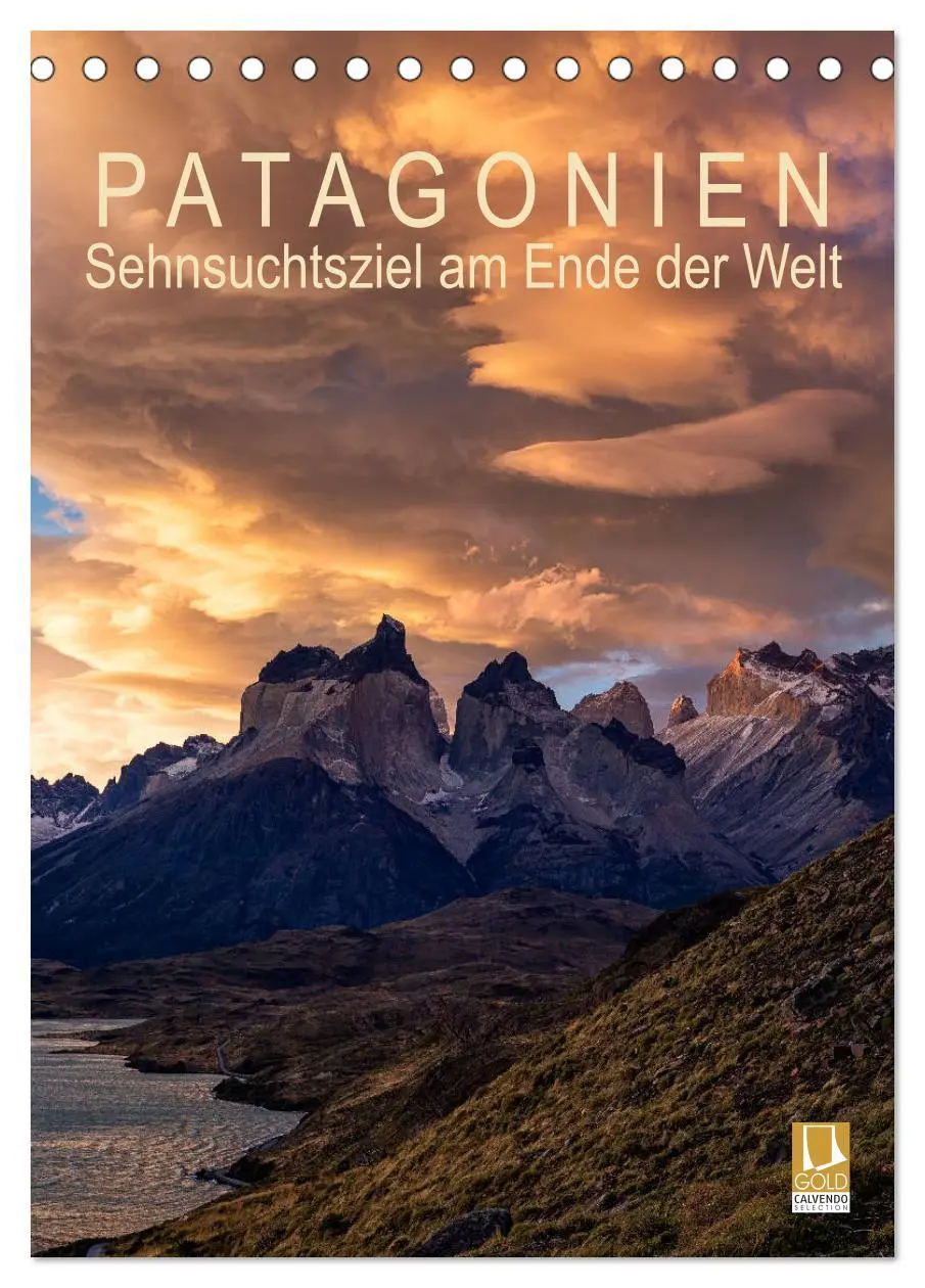 Cover: 9783516416947 | Patagonien: Sehnsuchtsziel am Ende der Welt (Tischkalender 2026 DIN...
