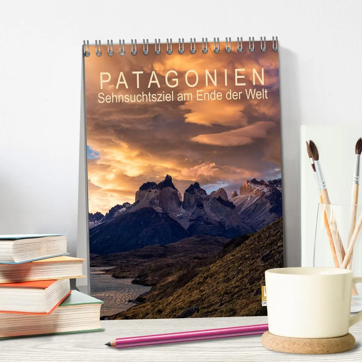 Bild: 9783516416947 | Patagonien: Sehnsuchtsziel am Ende der Welt (Tischkalender 2026 DIN...