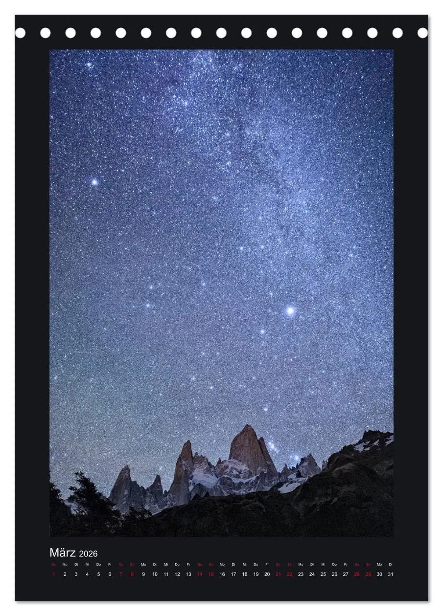 Bild: 9783516416947 | Patagonien: Sehnsuchtsziel am Ende der Welt (Tischkalender 2026 DIN...