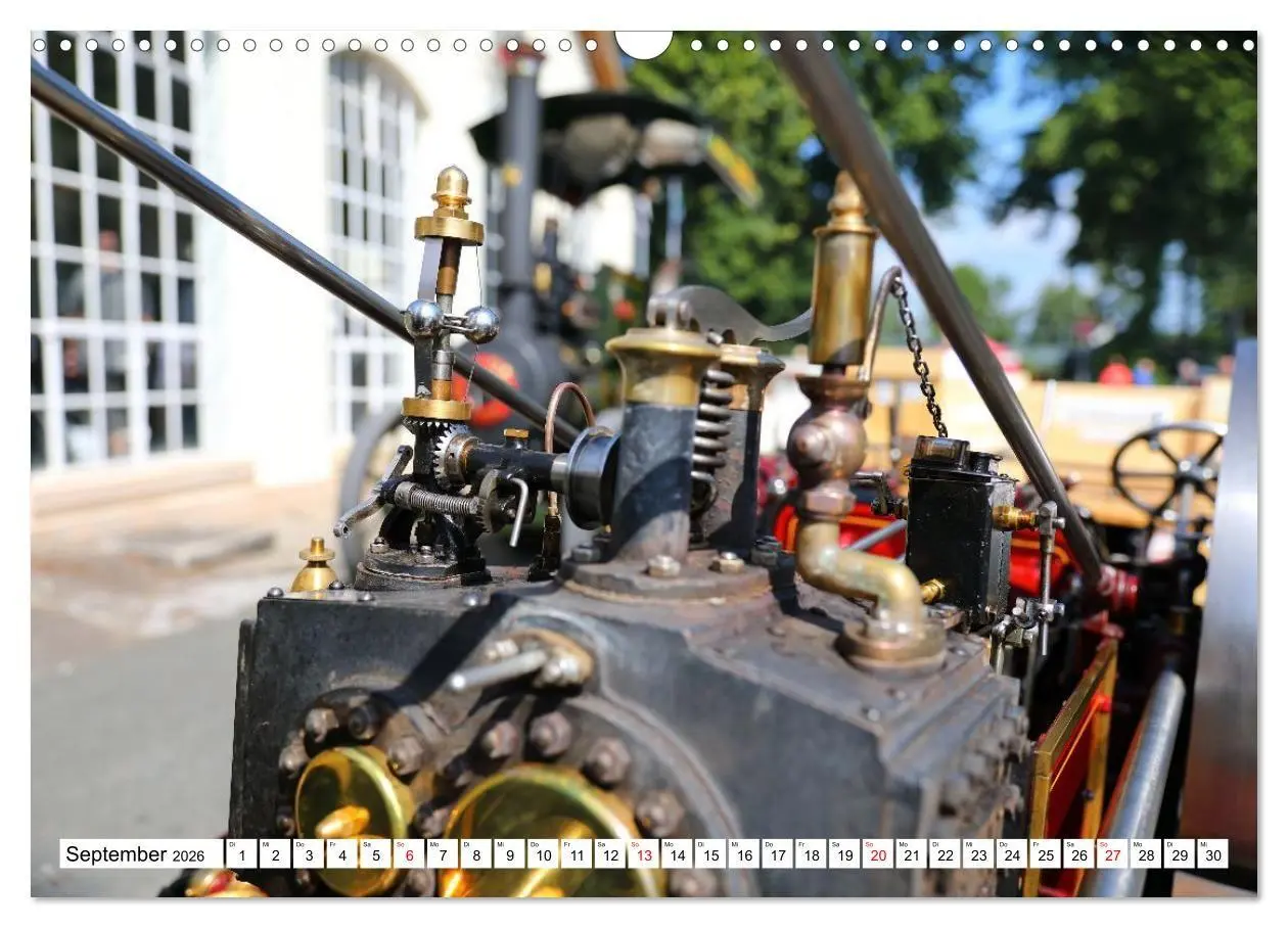 Bild: 9783516656947 | Kraft durch Dampf! Die Liebe zu Dampfmaschinen (Wandkalender 2026...