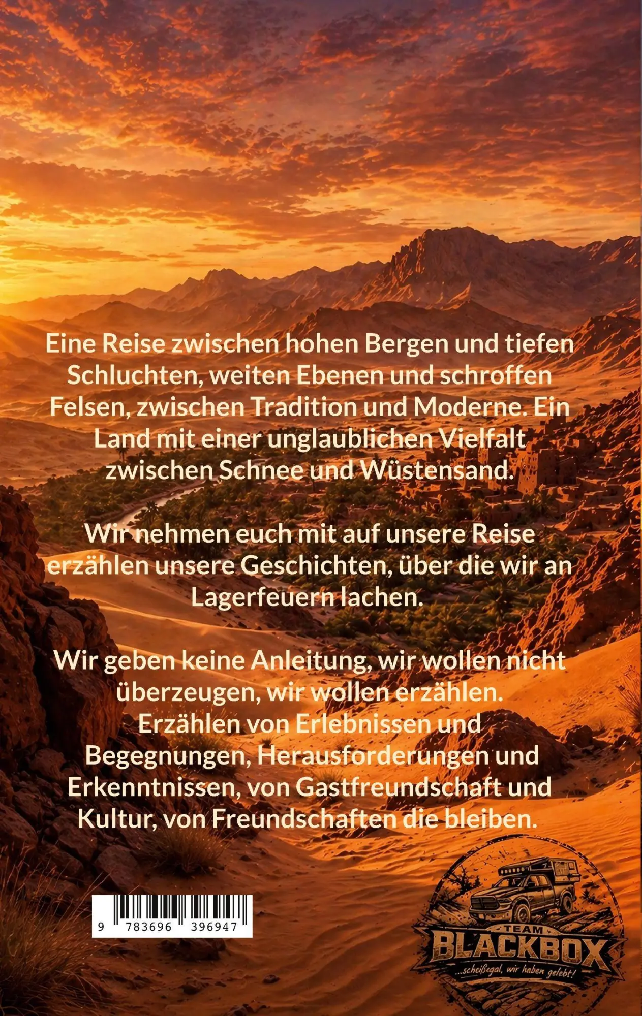 Rückseite: 9783696396947 | Marokko | Die Wüste ruft, wir kommen! | Bianca Zessin | Taschenbuch