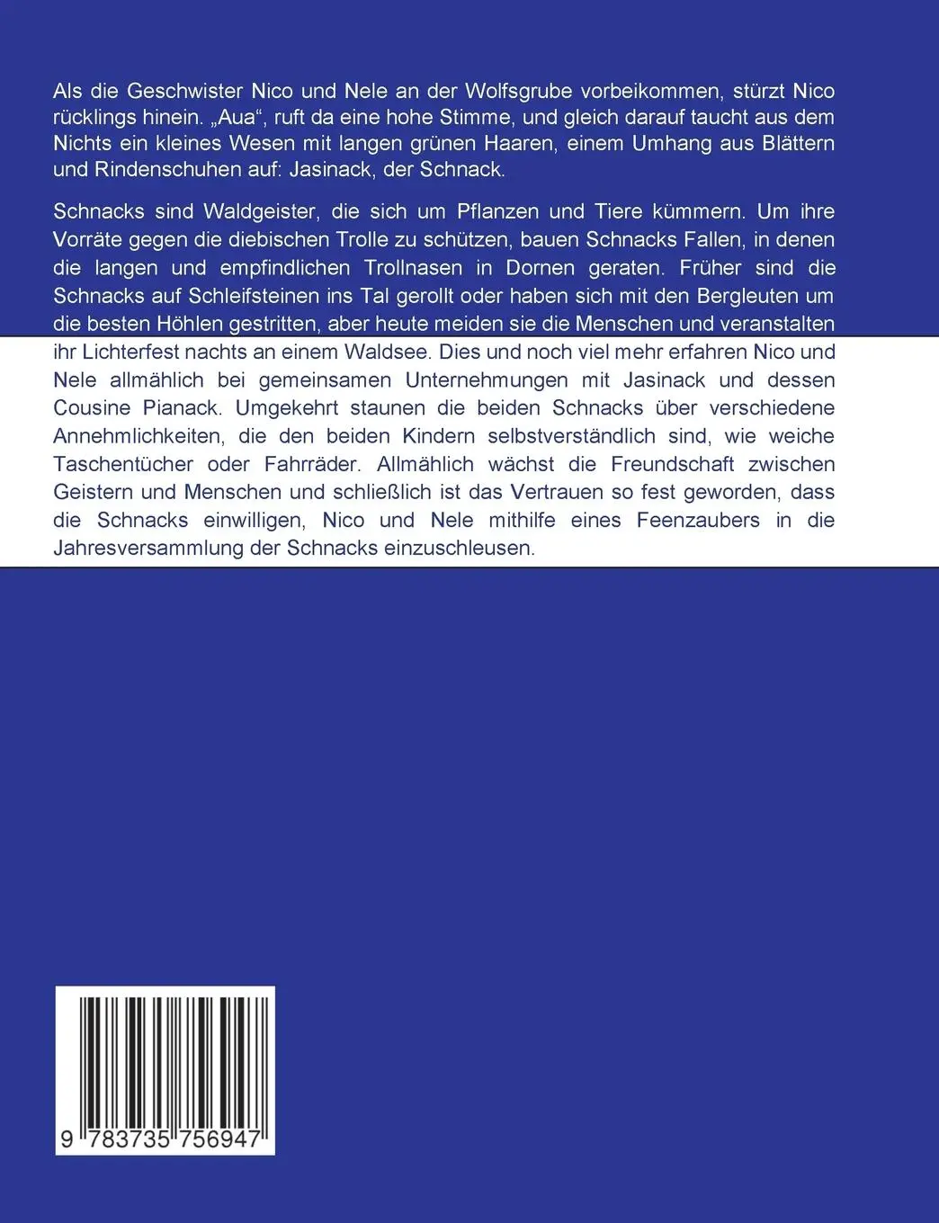 Rückseite: 9783735756947 | Schnacks | Katerina Schmieder (u. a.) | Taschenbuch | 84 S. | Deutsch