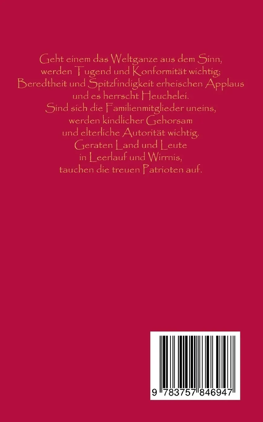 Rückseite: 9783757846947 | Das Buch vom Frieden | Dao Te Ching | Lao Tsu | Taschenbuch | 108 S.