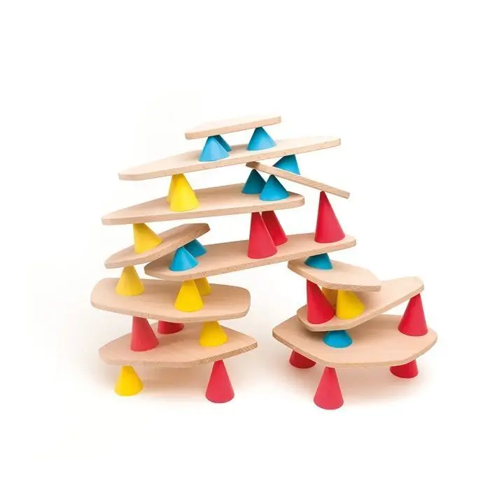 Bild: 3770012737047 | OPPI TOYS - Piks Stapelspielzeug Set medium | Deutsch | 2024