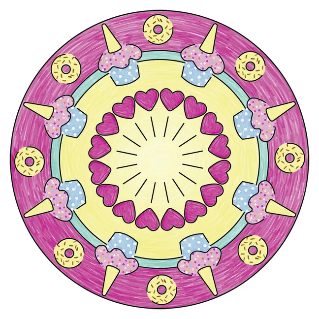 Bild: 4005556297047 | Ravensburger Mandala Designer Mini Unicorn 29704, Zeichnen lernen...