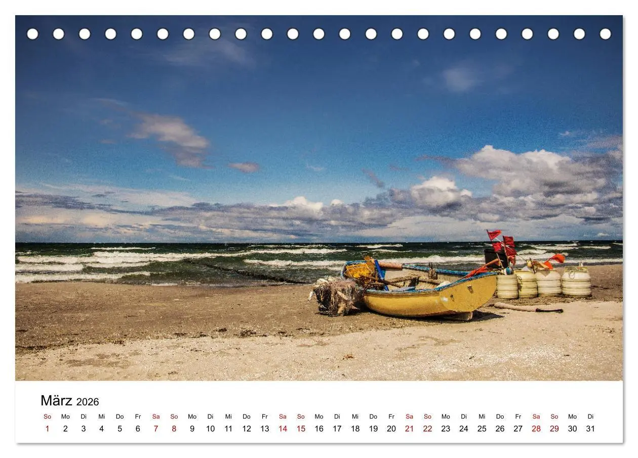Bild: 9783457767047 | Ein Tag auf der Insel Hiddensee (Tischkalender 2026 DIN A5 quer),...