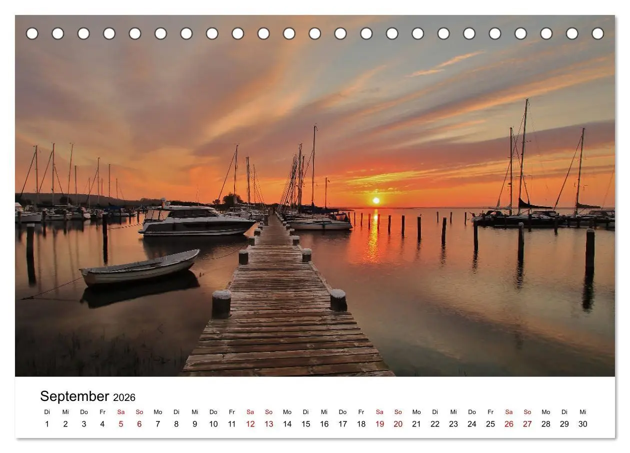 Bild: 9783457767047 | Ein Tag auf der Insel Hiddensee (Tischkalender 2026 DIN A5 quer),...