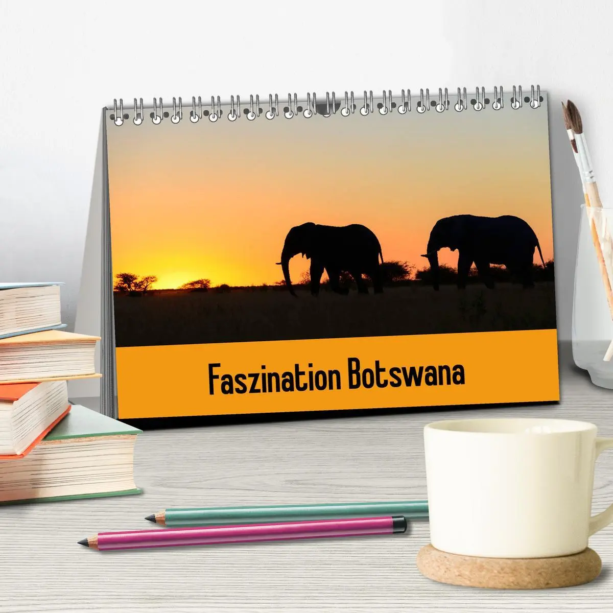 Bild: 9783457907047 | Faszination Botswana (Tischkalender 2026 DIN A5 quer), CALVENDO...