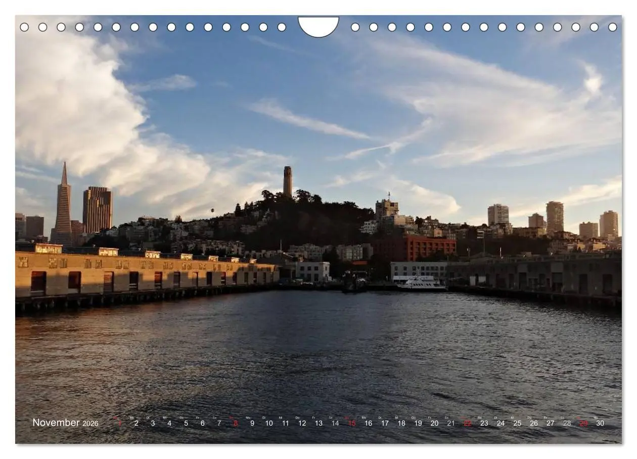 Bild: 9783516097047 | San Francisco Westküste USA (Wandkalender 2026 DIN A4 quer),...