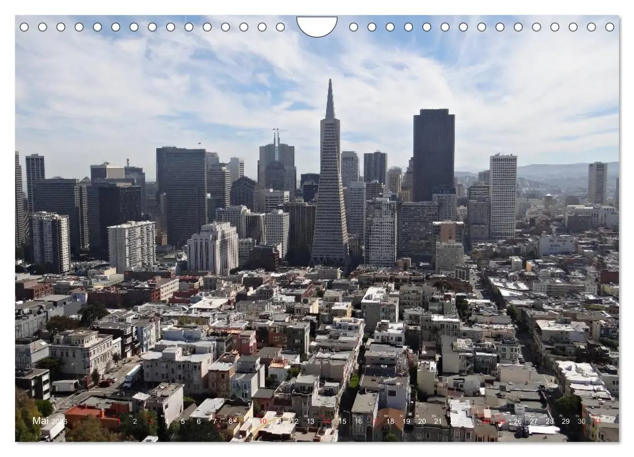 Bild: 9783516097047 | San Francisco Westküste USA (Wandkalender 2026 DIN A4 quer),...