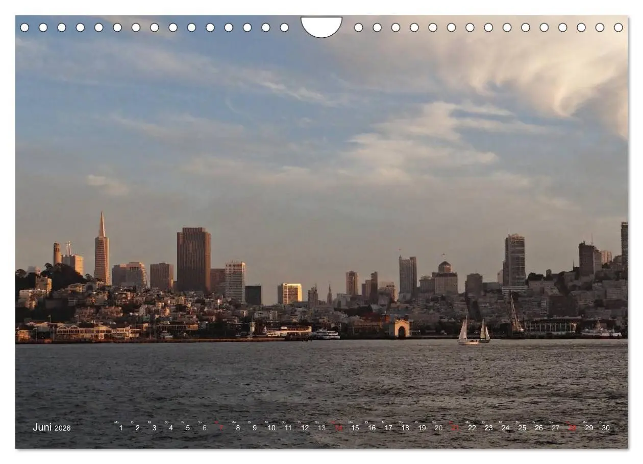 Bild: 9783516097047 | San Francisco Westküste USA (Wandkalender 2026 DIN A4 quer),...