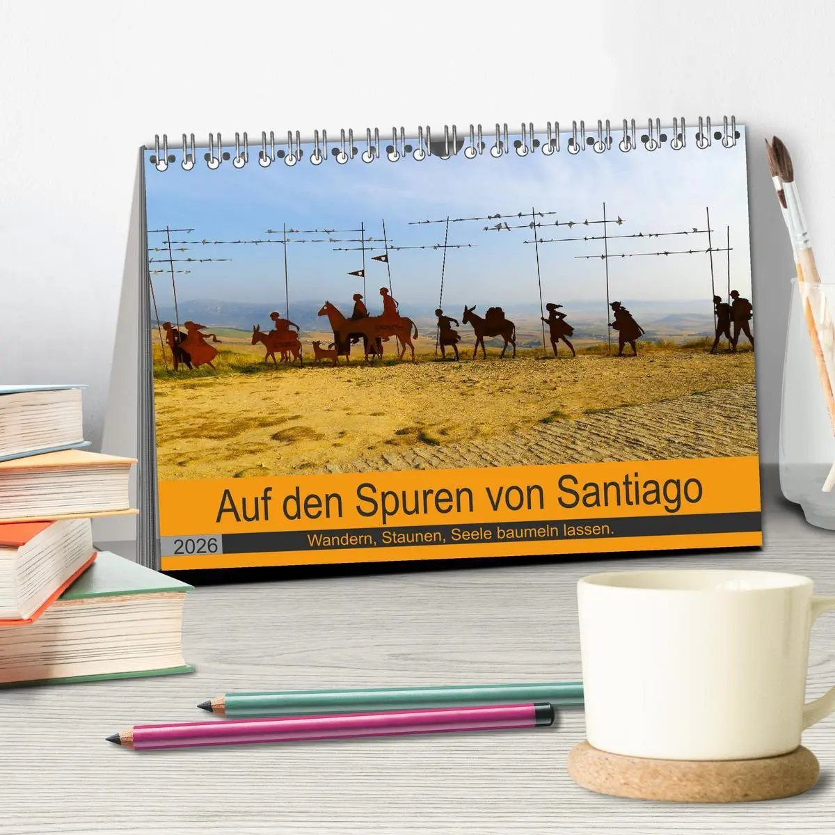 Bild: 9783516237047 | Auf den Spuren von Santiago - Wandern, Staunen, Seele baumeln...