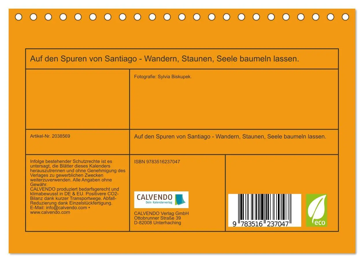 Bild: 9783516237047 | Auf den Spuren von Santiago - Wandern, Staunen, Seele baumeln...