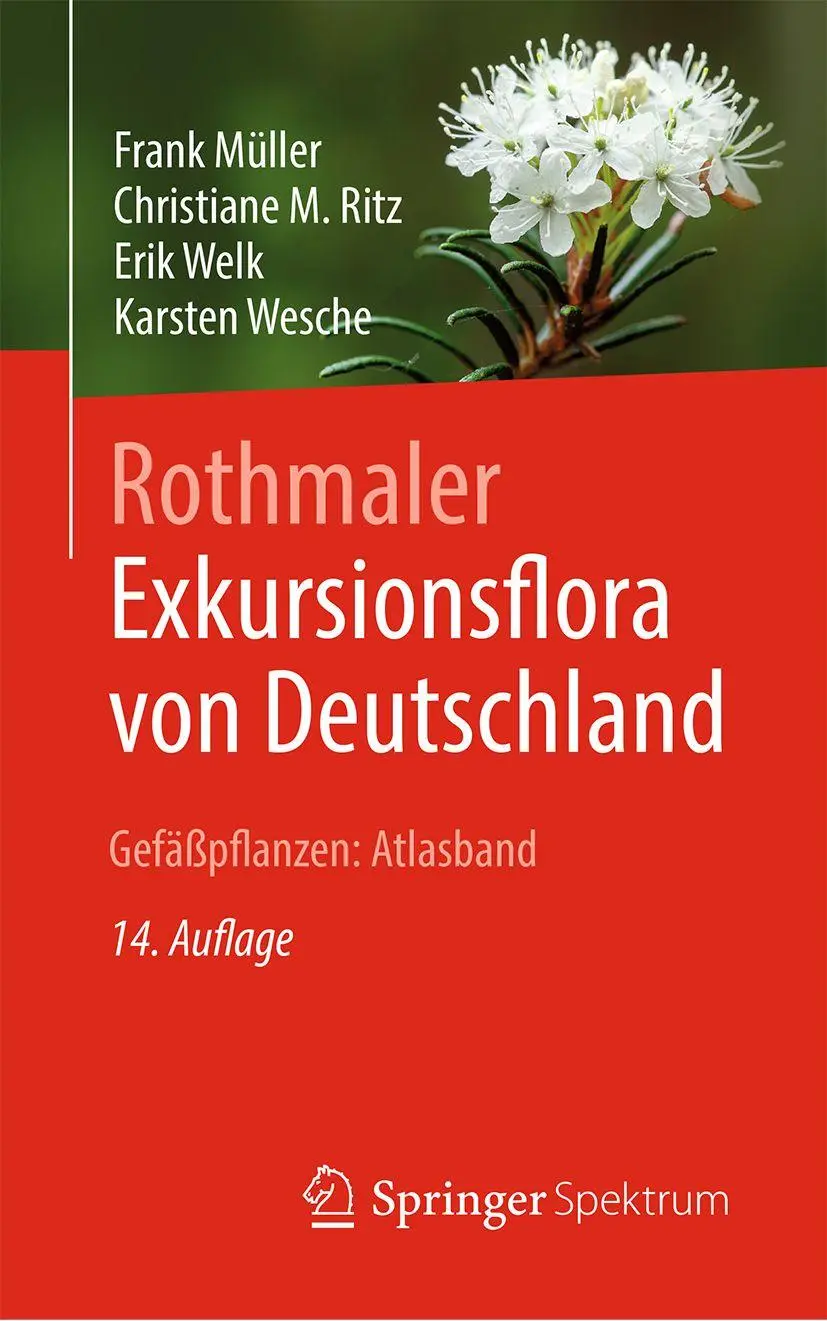 Cover: 9783662697047 | Rothmaler - Exkursionsflora von Deutschland, Gefäßpflanzen: Atlasband
