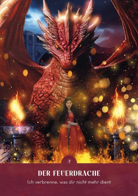 Bild: 9783745927047 | Orakel-Karten-Set: Drachen-Orakel Nutze die Energie deiner...