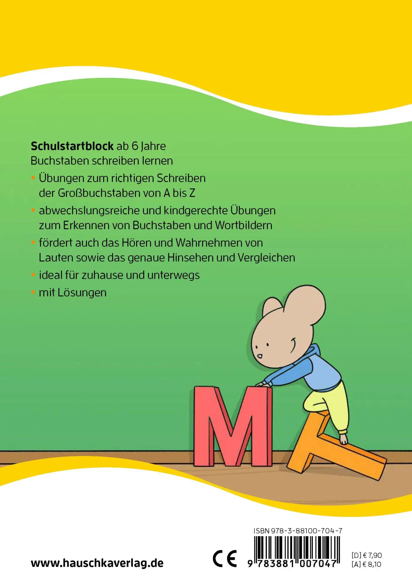 Bild: 9783881007047 | Schulstart-Block ab 6 Jahre - Buchstaben schreiben lernen | Maier