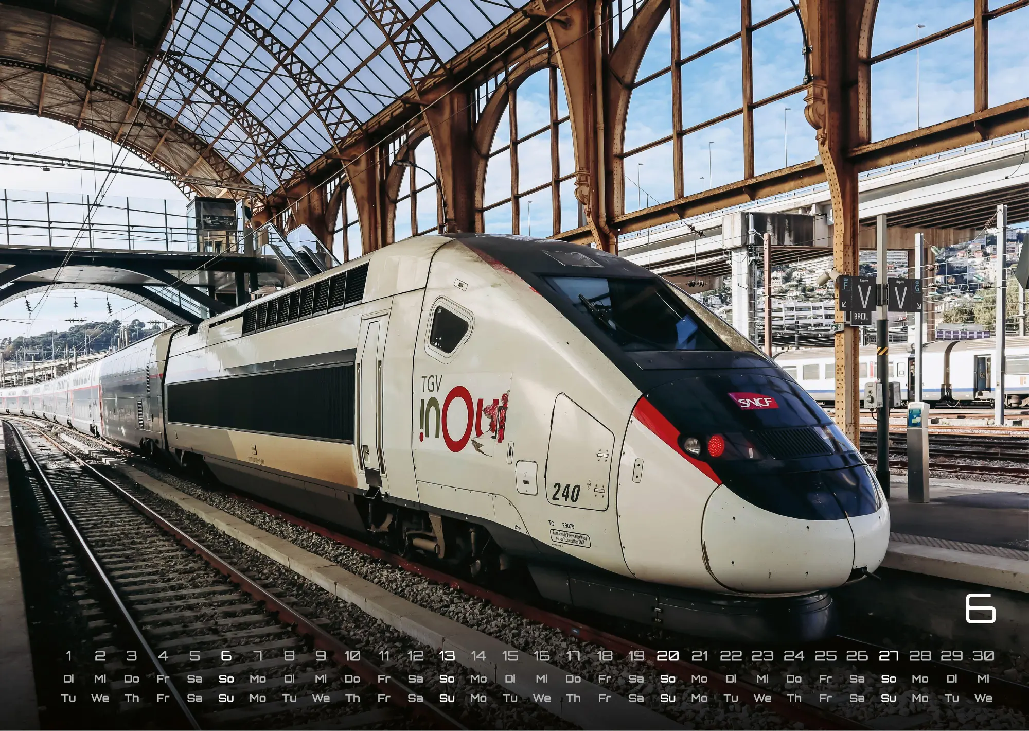 Bild: 9783986737047 | Eisenbahn - faszinierende Bahnwelt - 2027 - Kalender DIN A3 | de