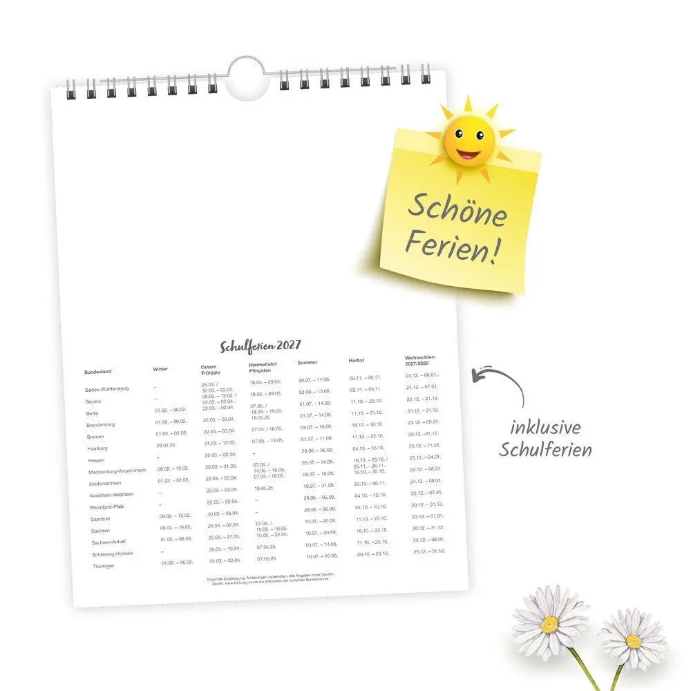Bild: 9783988027047 | TRÖTSCH - Wochenkalender zum Hängen Landliebe 2027 | Wandkalender | KG