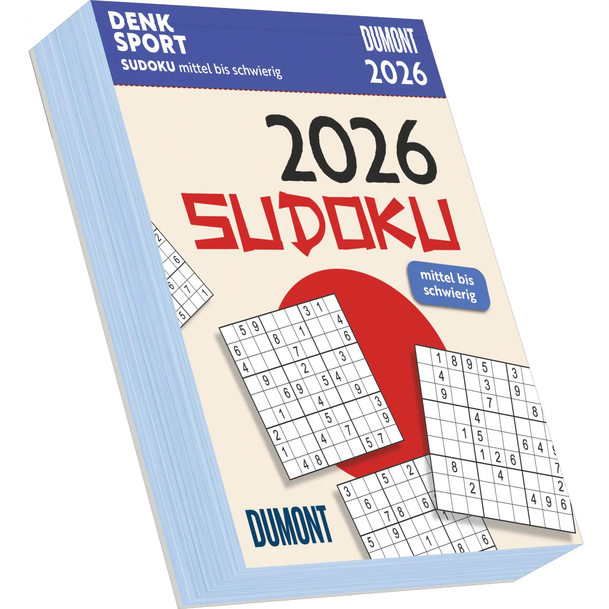 Cover: 4069095007147 | Sudoku 2026 - Tagesabreißkalender -11,8x15,9 - Rätselkalender -...