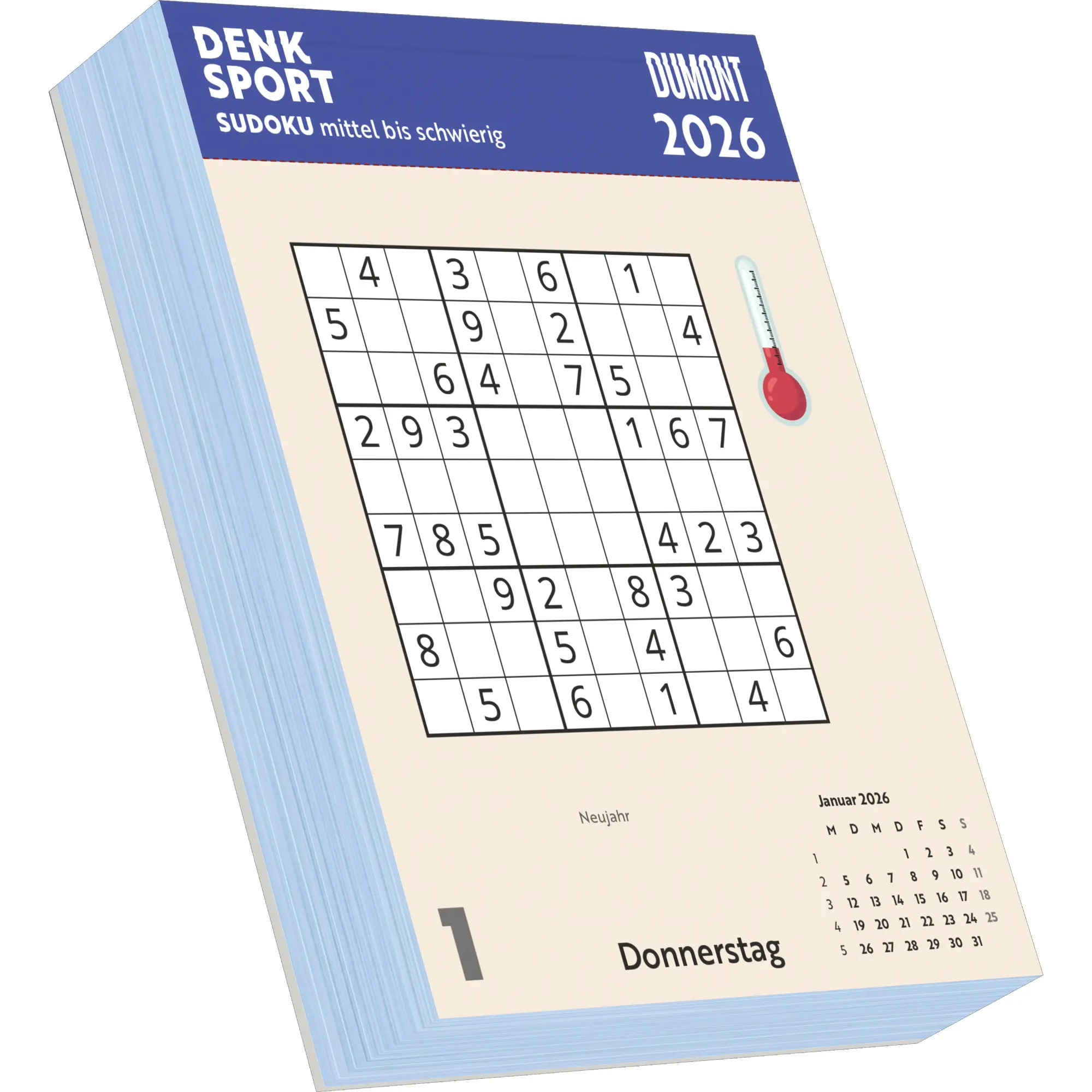 Bild: 4069095007147 | Sudoku 2026 - Tagesabreißkalender -11,8x15,9 - Rätselkalender -...