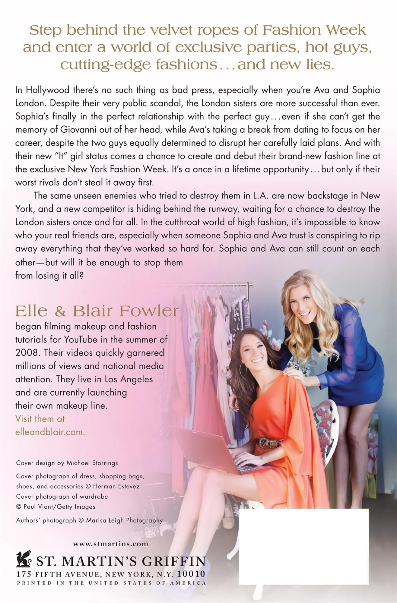 Rückseite: 9781250017147 | WHERE BEAUTY LIES | Elle Fowler | Taschenbuch | Englisch | 2014