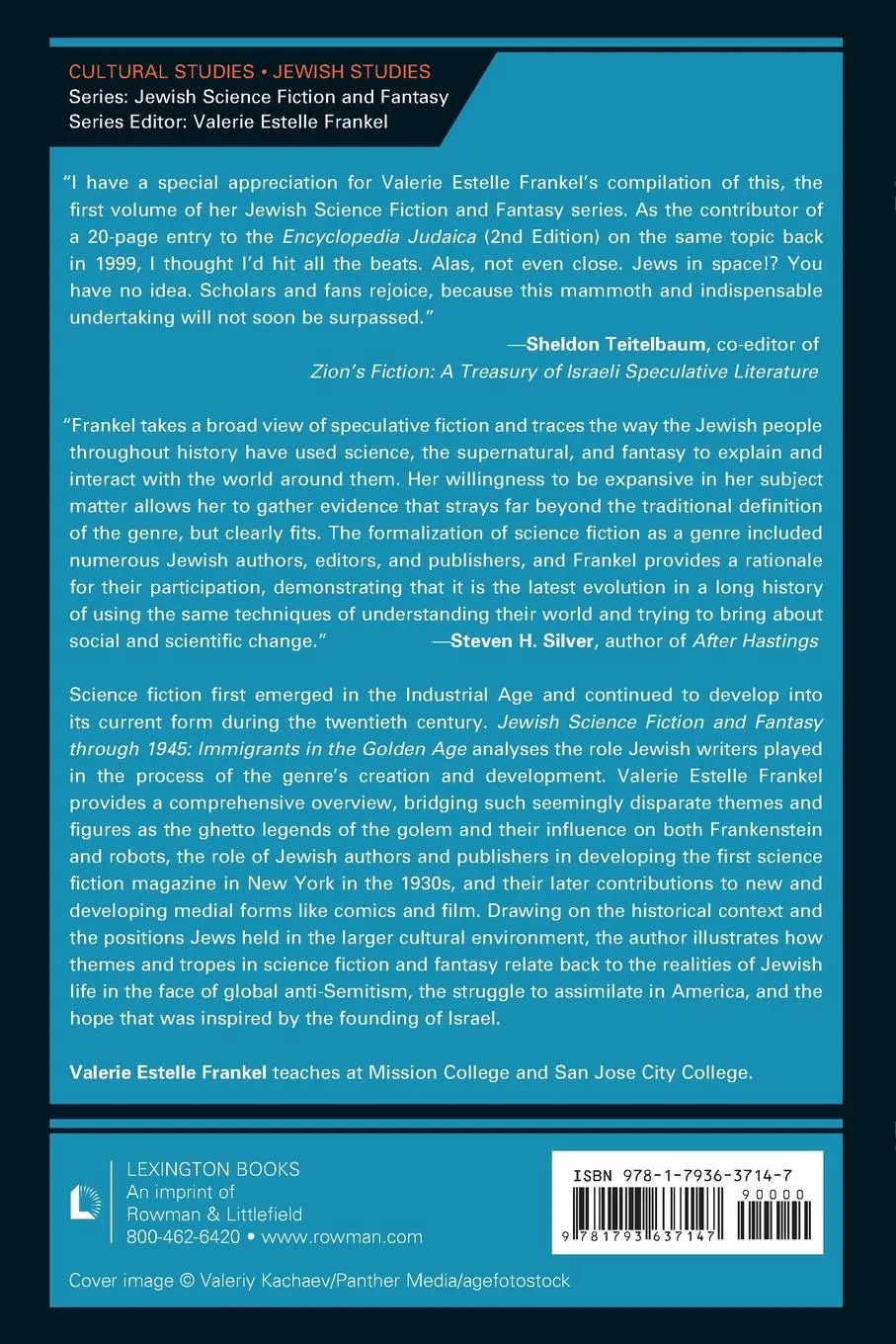 Rückseite: 9781793637147 | Jewish Science Fiction and Fantasy through 1945 | Frankel | Buch