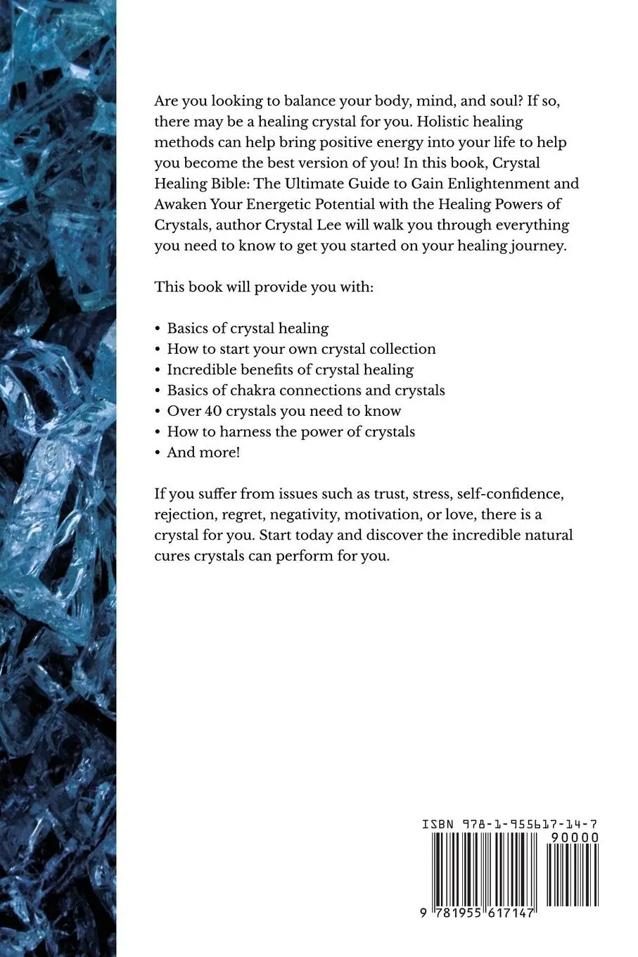 Rückseite: 9781955617147 | Crystal Healing Bible | Crystal Lee | Taschenbuch | Englisch | 2021