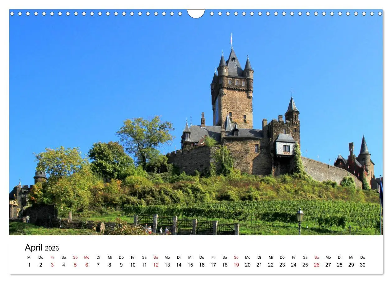 Bild: 9783457827147 | Cochem - Eine Perle an der Mosel (Wandkalender 2026 DIN A3 quer),...